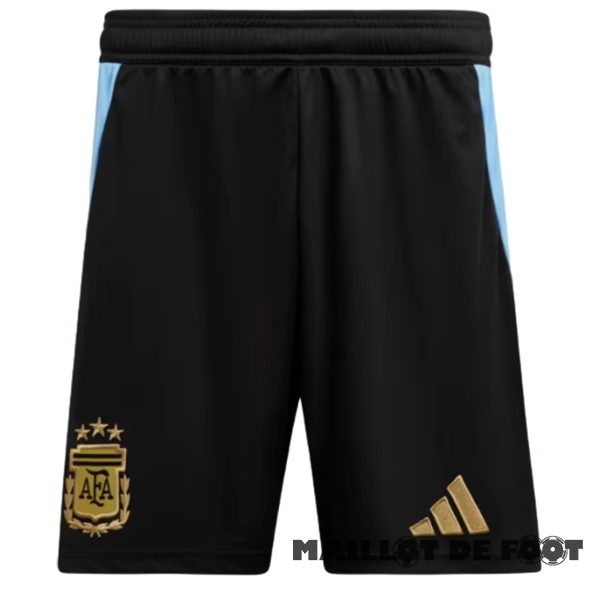 Foot Maillot Pas Cher Domicile Pantalon Argentine 2024 Noir