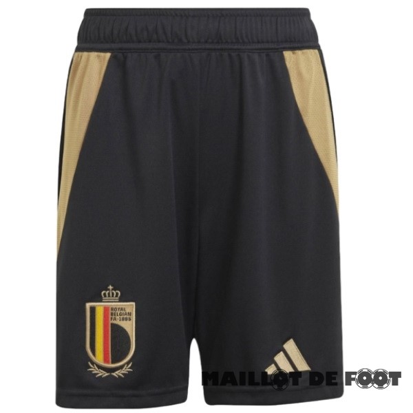 Foot Maillot Pas Cher Domicile Pantalon Belgique 2024 Noir