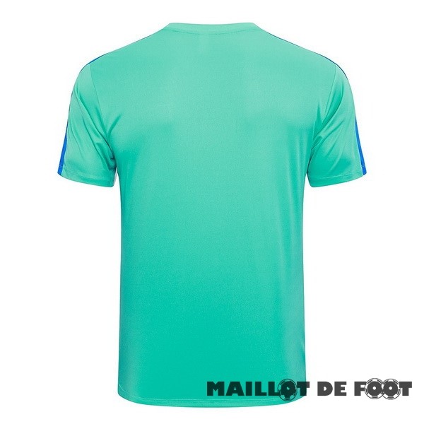 Foot Maillot Pas Cher Entrainement Barcelona 2023 2024 Vert Bleu