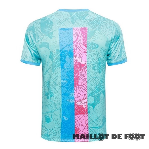 Foot Maillot Pas Cher Entrainement Barcelona 2023 2024 Vert Rose