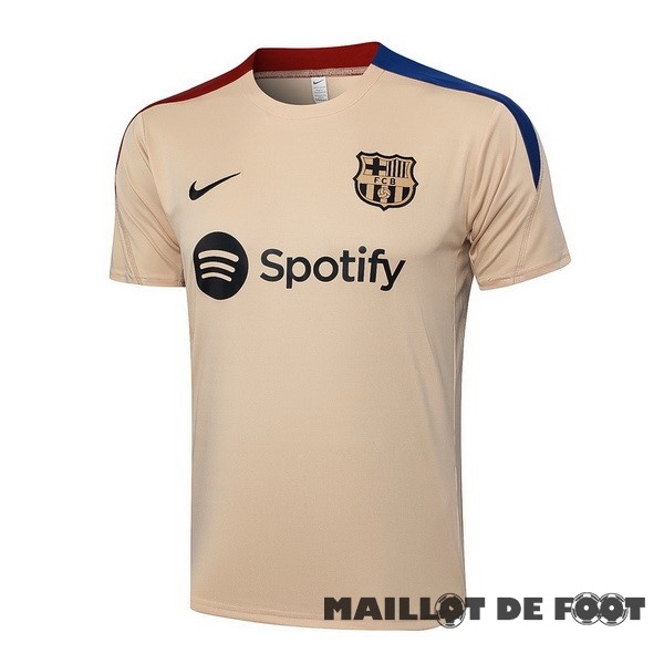 Foot Maillot Pas Cher Entrainement Barcelona 2024 2025 Jaune Rouge Bleu