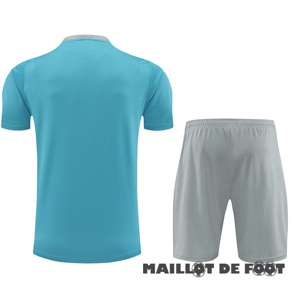 Foot Maillot Pas Cher Entrainement Conjunto Completo Atlético Madrid 2024 2025 Bleu Gris