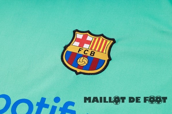 Foot Maillot Pas Cher Entrainement Conjunto Completo Barcelona 2023 2024 Vert Bleu