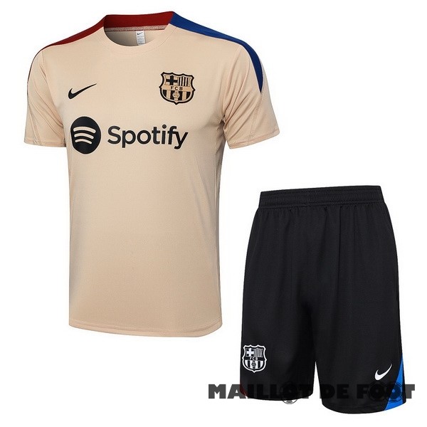 Foot Maillot Pas Cher Entrainement Conjunto Completo Barcelona 2024 2025 Jaune Rouge Bleu