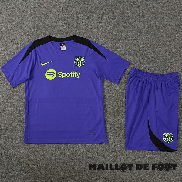 Foot Maillot Pas Cher Entrainement Conjunto Completo Barcelona 2024 2025 Purpura