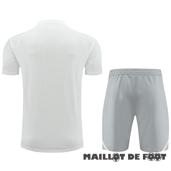Foot Maillot Pas Cher Entrainement Conjunto Completo Juventus 2024 2025 Blanc Gris