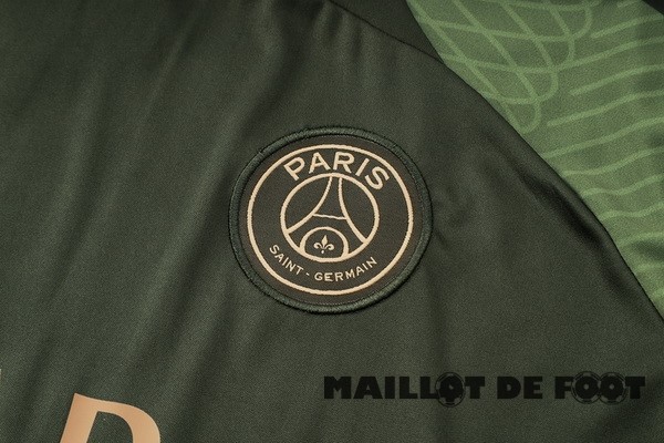 Foot Maillot Pas Cher Entrainement Conjunto Completo Paris Saint Germain 2024 2025 Vert