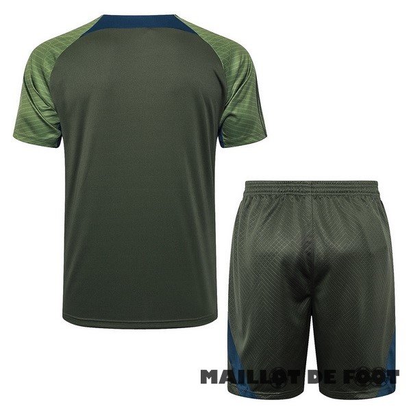 Foot Maillot Pas Cher Entrainement Conjunto Completo Paris Saint Germain 2024 2025 Vert