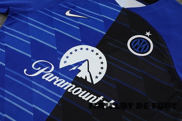 Foot Maillot Pas Cher Entrainement Inter Milán 2023 2024 I Bleu