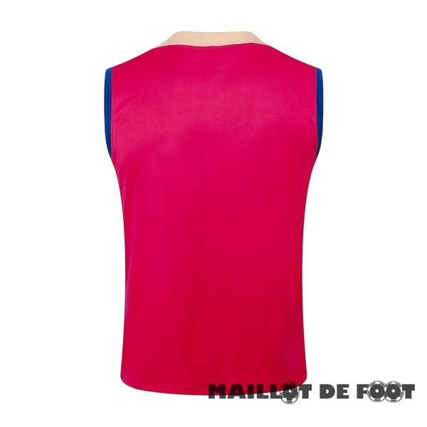 Foot Maillot Pas Cher Entrainement Sans Manches Barcelona 2024 2025 Rose