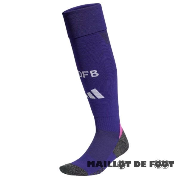 Foot Maillot Pas Cher Exterieur Chaussette Allemagne 2024 Purpura