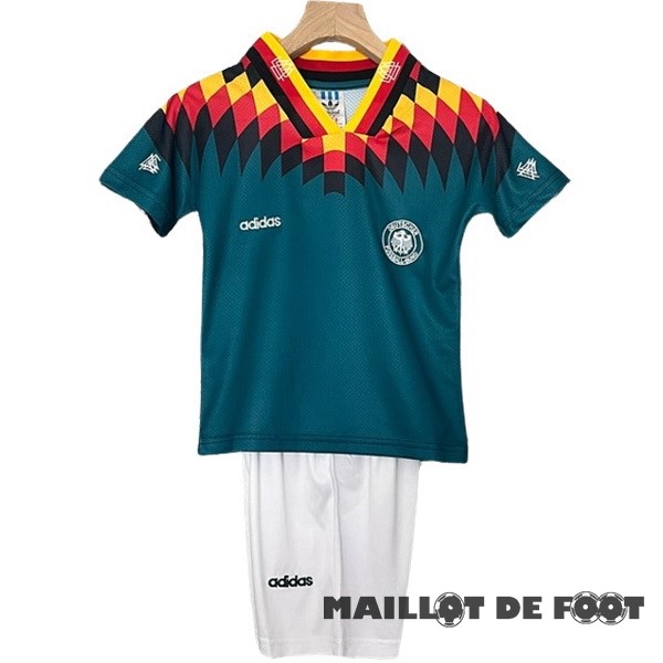 Foot Maillot Pas Cher Exterieur Conjunto De Enfant Allemagne Retro 1994 Vert
