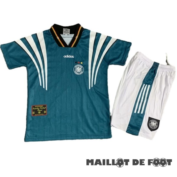 Foot Maillot Pas Cher Exterieur Conjunto De Enfant Allemagne Retro 1996 Vert