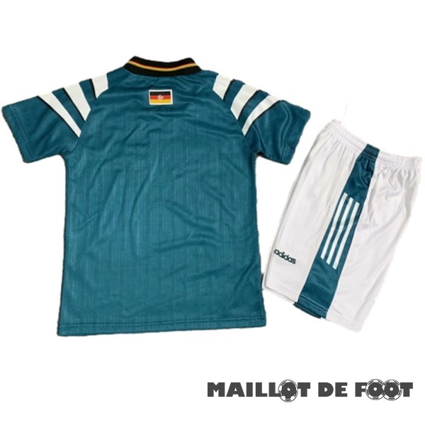 Foot Maillot Pas Cher Exterieur Conjunto De Enfant Allemagne Retro 1996 Vert