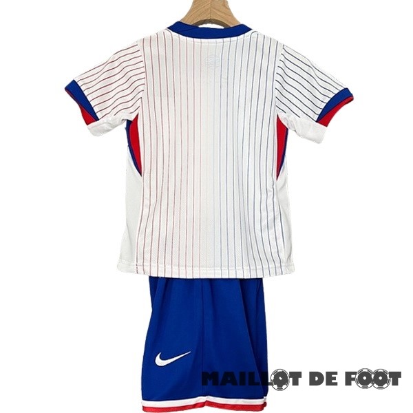 Foot Maillot Pas Cher Exterieur Conjunto De Enfant France 2024 Blanc