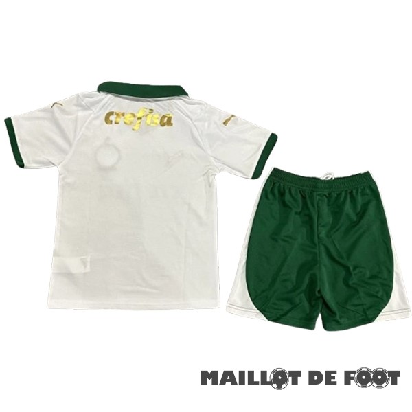 Foot Maillot Pas Cher Exterieur Conjunto De Enfant Palmeiras 2024 2025 Blanc