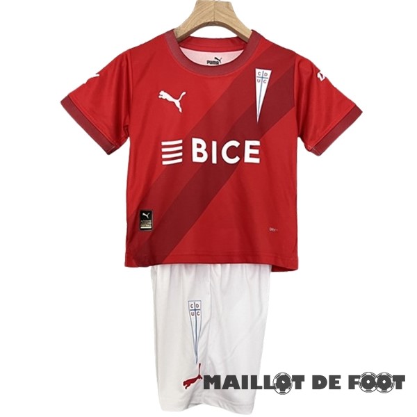 Foot Maillot Pas Cher Exterieur Conjunto De Enfant Universidad Católica 2024 2025 Rouge