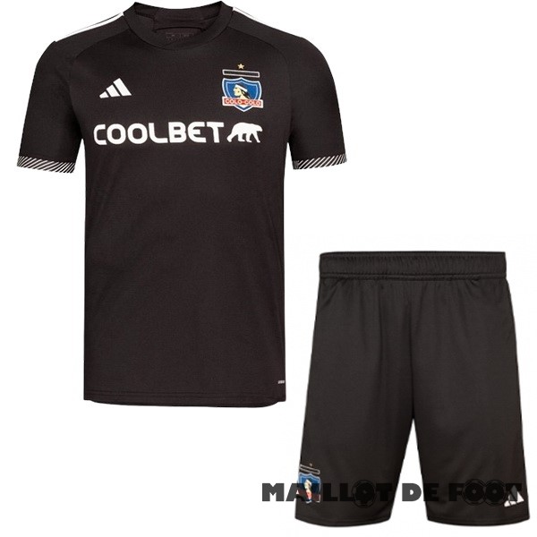 Foot Maillot Pas Cher Exterieur Conjunto De Homme Colo Colo 2024 2025 Noir