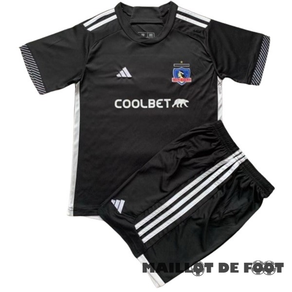 Foot Maillot Pas Cher Exterieur Conjunto De Homme Colo Colo 2024 2025 Noir