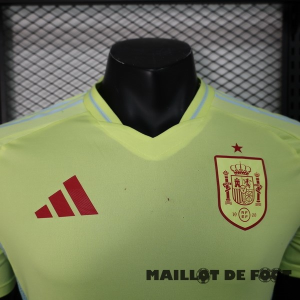 Foot Maillot Pas Cher Exterieur Joueurs Maillot Espagne 2024 Jaune