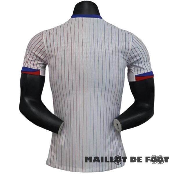 Foot Maillot Pas Cher Exterieur Joueurs Maillot France 2024 Blanc