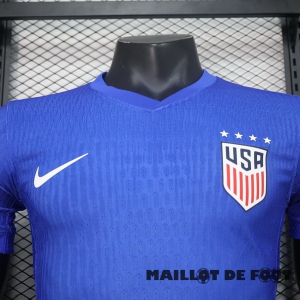 Foot Maillot Pas Cher Exterieur Joueurs Maillot États Unis 2024 Bleu