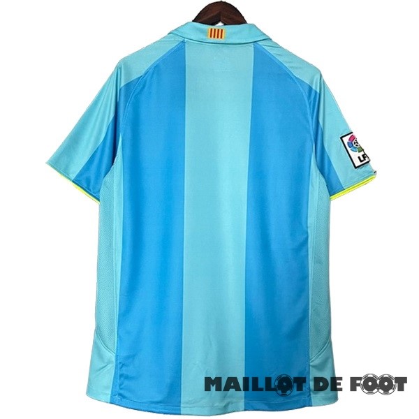 Foot Maillot Pas Cher Exterieur Maillot Barcelona Retro 2007 2008 Bleu