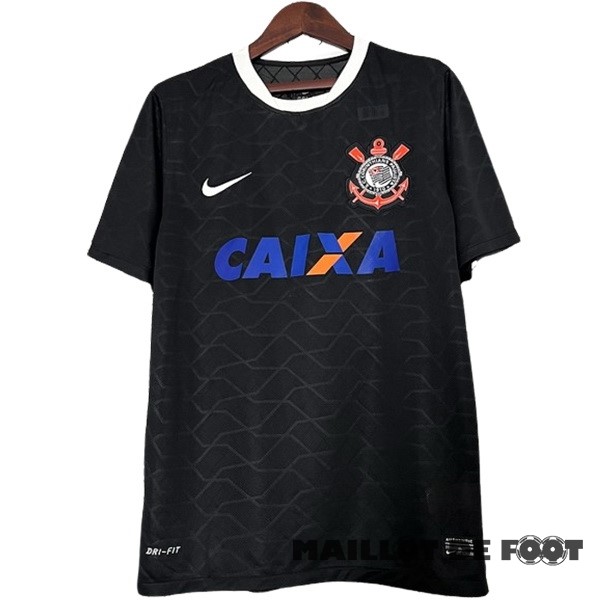 Foot Maillot Pas Cher Exterieur Maillot Corinthians Paulista Retro 2012 2013 Noir