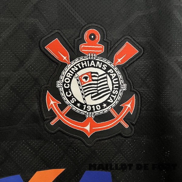 Foot Maillot Pas Cher Exterieur Maillot Corinthians Paulista Retro 2012 2013 Noir