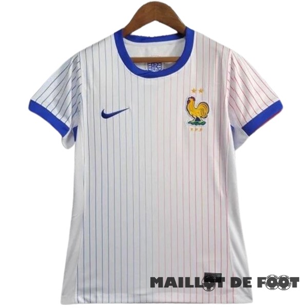 Foot Maillot Pas Cher Exterieur Maillot Femme France 2024 Blanc