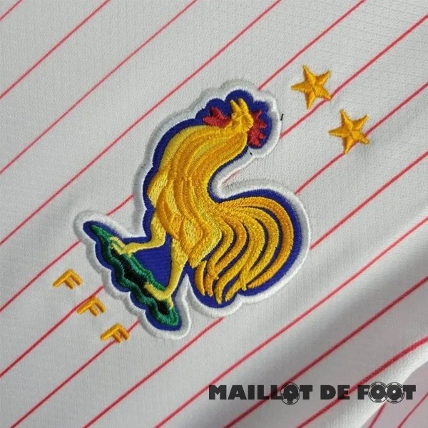 Foot Maillot Pas Cher Exterieur Maillot Femme France 2024 Blanc
