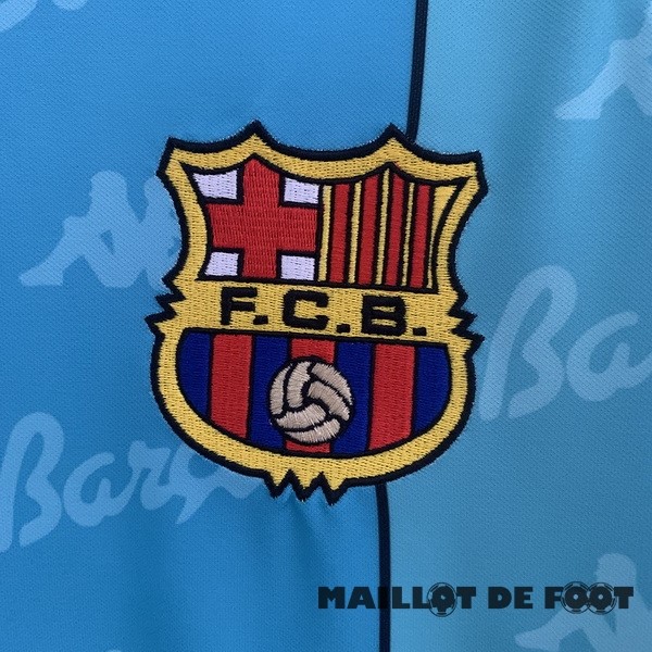 Foot Maillot Pas Cher Exterieur Manches Longues Barcelona Retro 1996 1997 Vert