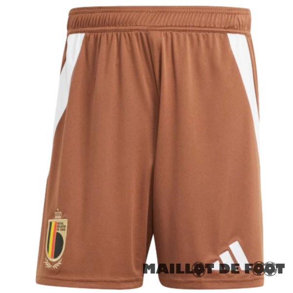 Foot Maillot Pas Cher Exterieur Pantalon Belgique 2024 Marron