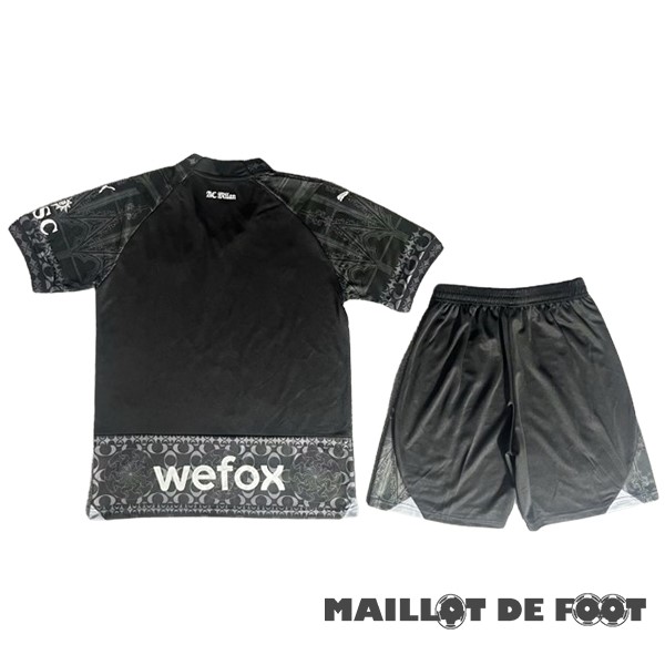 Foot Maillot Pas Cher Fourth Conjunto De Homme AC Milan 2023 2024 Noir