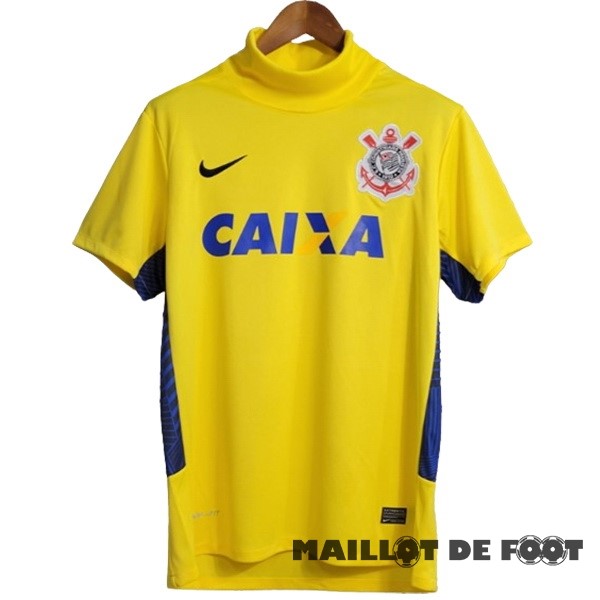 Foot Maillot Pas Cher Gardien Maillot Corinthians Paulista Retro 2012 Jaune