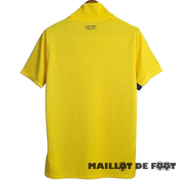 Foot Maillot Pas Cher Gardien Maillot Corinthians Paulista Retro 2012 Jaune