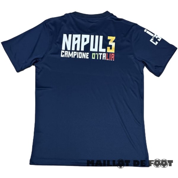 Foot Maillot Pas Cher NO.10 Thailande Spécial Maillot Napoli 2023 Bleu Marine