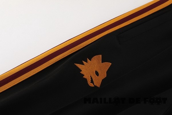 Foot Maillot Pas Cher Pantalon Deportivos AS Roma 2023 2024 Noir
