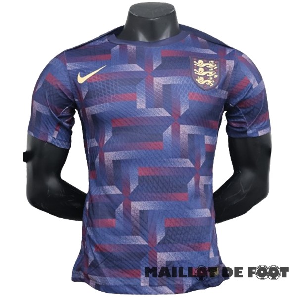 Foot Maillot Pas Cher Pré-match Joueurs Maillot Angleterre 2024 Purpura