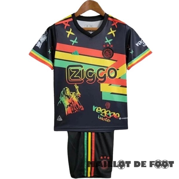 Foot Maillot Pas Cher Spécial Conjunto De Enfant Ajax 2023 2024 Noir