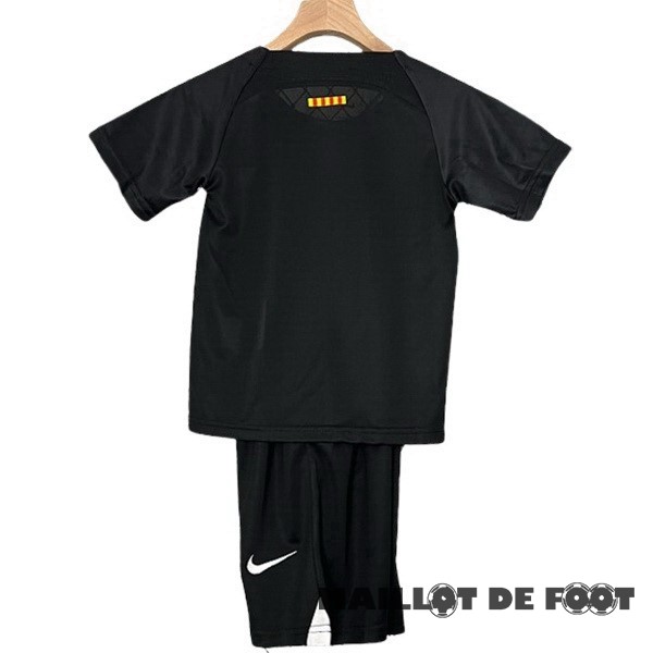Foot Maillot Pas Cher Spécial Conjunto De Enfant Barcelona 2023 2024 Noir Rouge