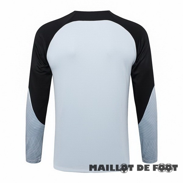Foot Maillot Pas Cher Sudadera Entrainement Barcelona 2023 2024 Gris Rouge Bleu