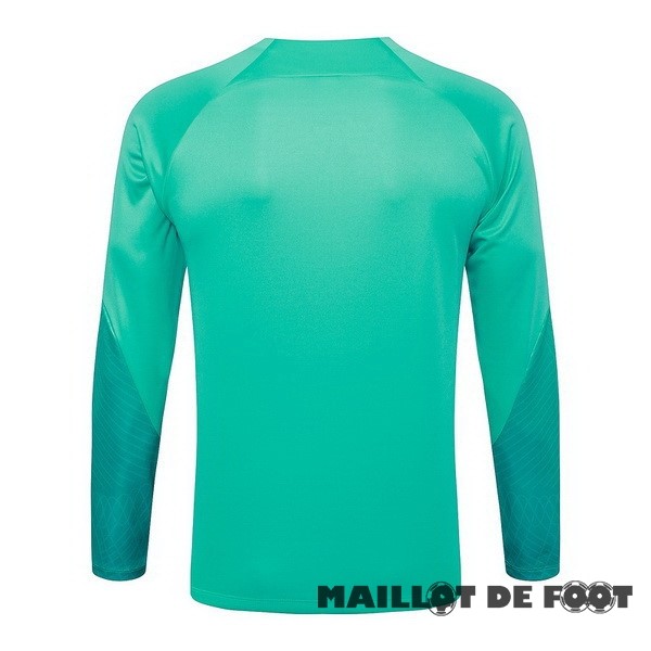 Foot Maillot Pas Cher Sudadera Entrainement Barcelona 2023 2024 Vert Rouge Bleu