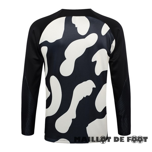 Foot Maillot Pas Cher Sudadera Entrainement Paris Saint Germain 2023 2024 Jaune Noir Orange