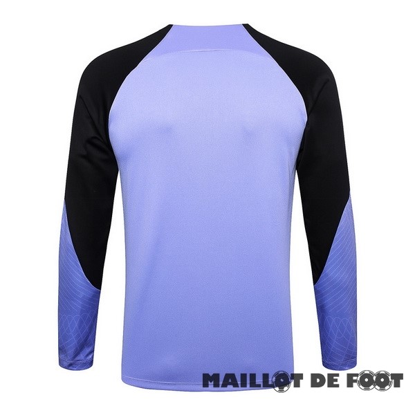 Foot Maillot Pas Cher Sudadera Entrainement Paris Saint Germain 2023 2024 Purpura Noir
