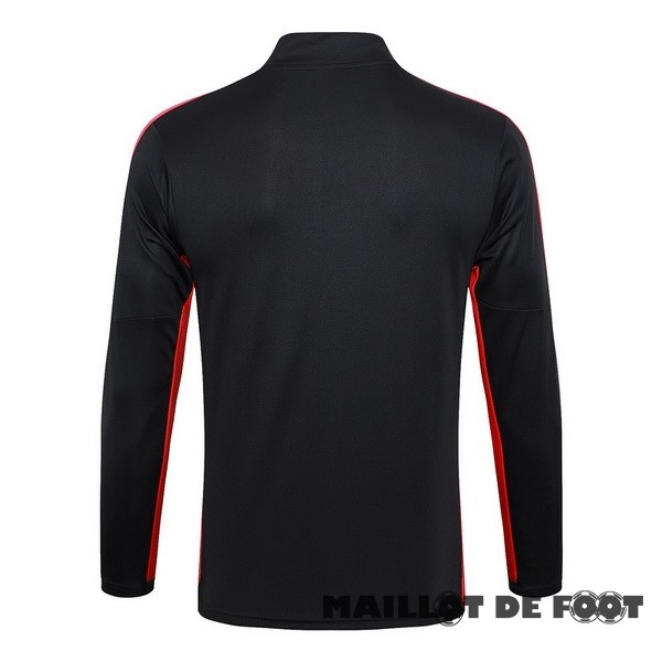 Foot Maillot Pas Cher Sudadera Entrainement Paris Saint Germain 2023 2024 Rouge II Noir