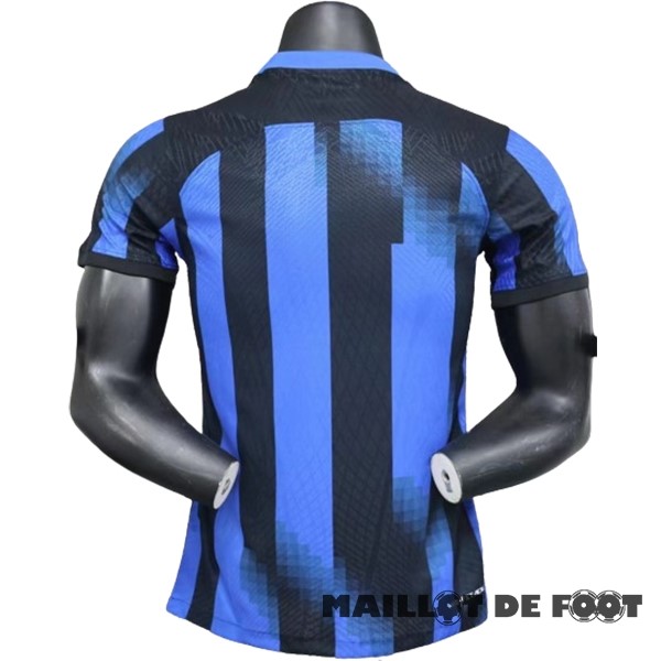 Foot Maillot Pas Cher Thailande Domicile Joueurs Maillot Inter Milán 2023 2024 Bleu Noir