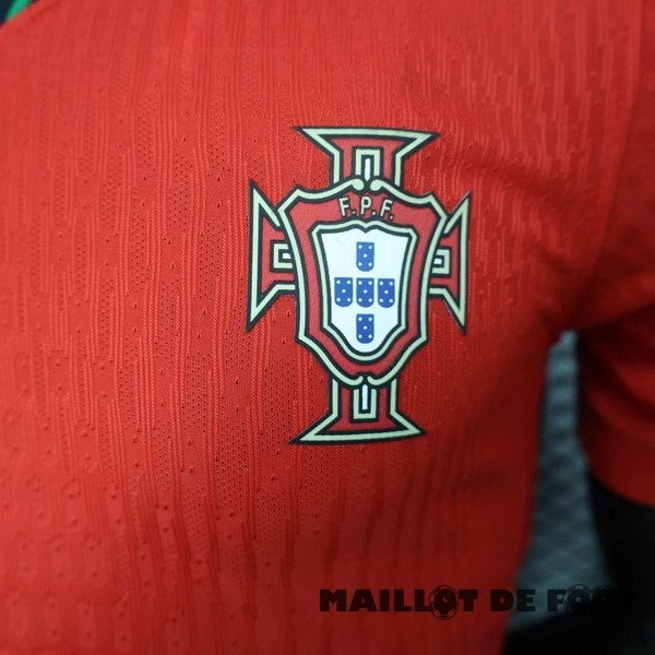 Foot Maillot Pas Cher Thailande Domicile Joueurs Maillot Portugal 2024 Rouge