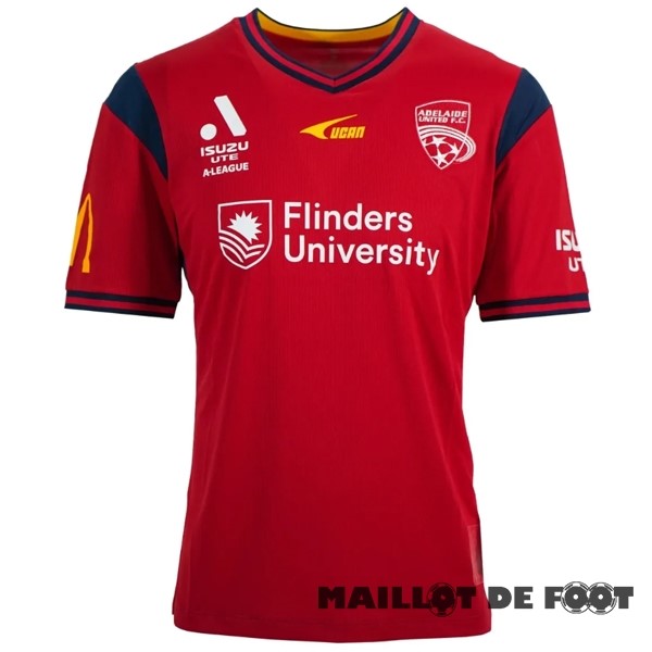 Foot Maillot Pas Cher Thailande Domicile Maillot Adelaide United 2023 2024 Rouge