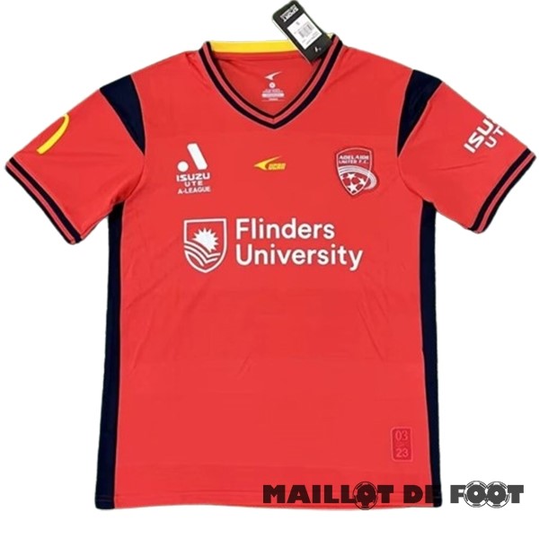 Foot Maillot Pas Cher Thailande Domicile Maillot Adelaide United 2023 2024 Rouge